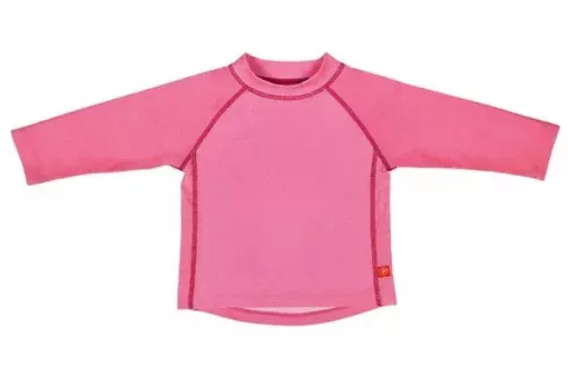 Koszulka do pływania z długim rękawem Light pink, UV 50+  6-12mcy - Lassig